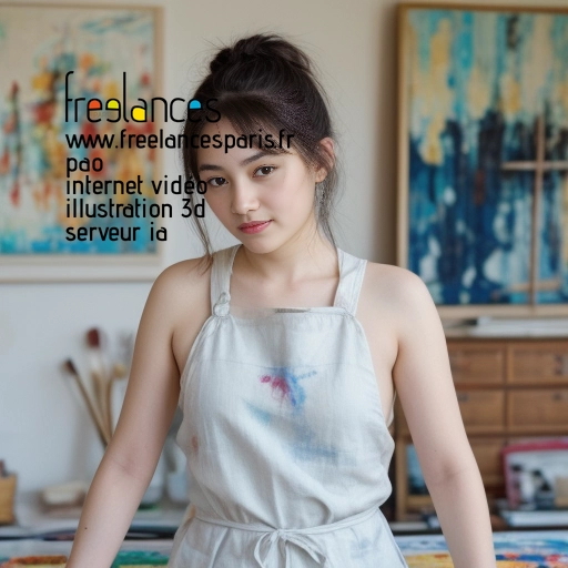 Pao internet vidéo illustration 3d serveur intelligence générative freelance paris studio de création OE1PO2O0